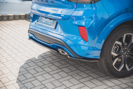 Maxton Rear Side Splitters Ford Puma St-Line - Gloss Black