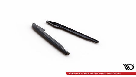 Maxton Rear Side Splitters V.2 Audi S8 D5 - Gloss Black