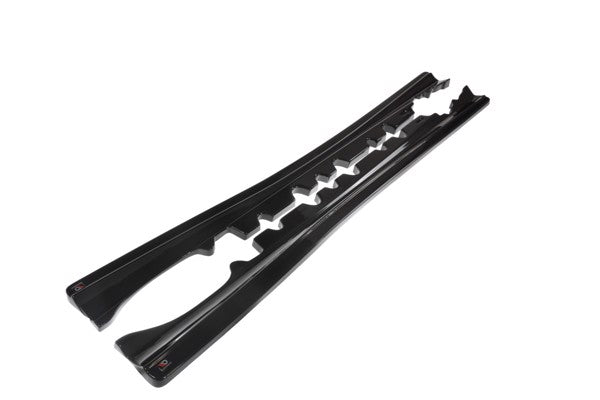 Maxton Side Skirts Diffusers Mercedes-Benz E-Class W207 Coupe Amg-Line - Gloss Black