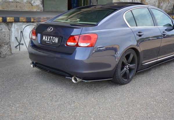 Maxton Central Rear Splitter Lexus Gs Mk.3 - Gloss Black