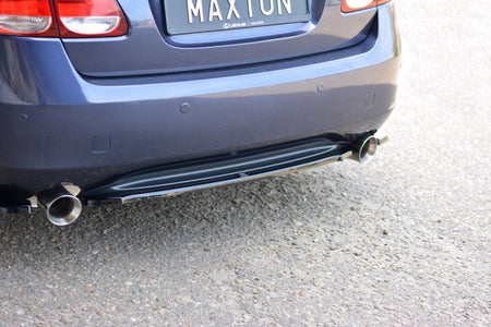 Maxton Central Rear Splitter Lexus Gs Mk.3 - Gloss Black