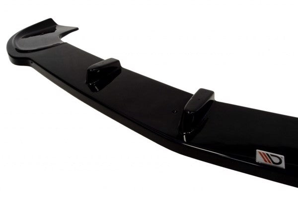 Maxton Front Splitter Mercedes Slk R171 (For Me-Slk -R171-Amg204-F1) - Gloss Black