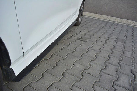 Maxton Racing Side Skirts Diffusers V.2 Ford Fiesta Mk8 St / St-Line - Gloss Black