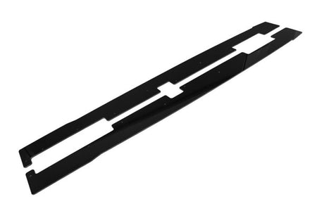 Maxton Racing Side Skirts Diffusers V.2 Ford Fiesta Mk8 St / St-Line - Gloss Black