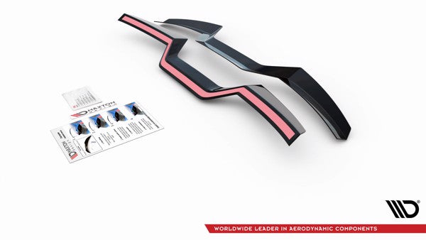 Maxton Spoiler Cap BMW X6 M-Pack G06 - Gloss Black