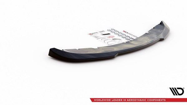 Maxton Front Splitter Mini Cooper / One R50  - Gloss Black