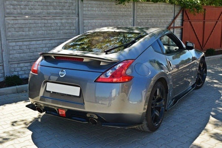 Maxton Rear Side Splitters Nissan 370Z - Gloss Black