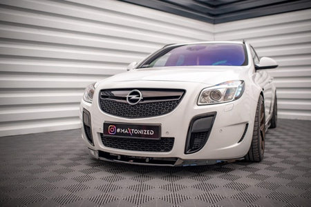 Maxton Front Splitter V.1 Opel Insignia Opc Mk1 - Gloss Black