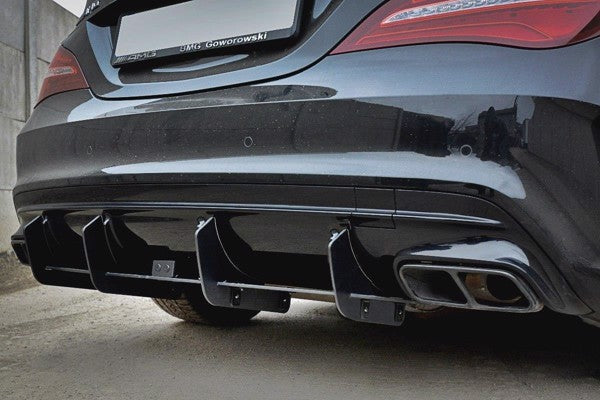 Maxton Rear Diffuser V.2 Mercedes Cla A45 Amg C117 Facelift