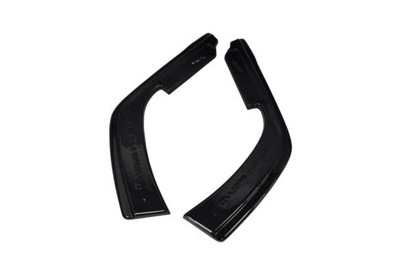 Maxton Rear Side Splitters Renault Talisman - Gloss Black