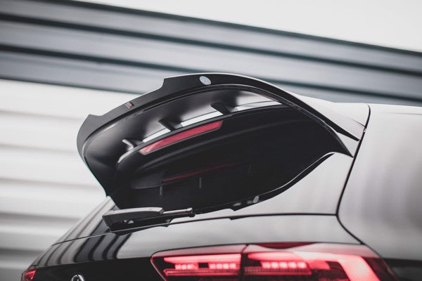 Maxton Spoiler Cap Volkswagen Golf R Mk8 - Gloss Black