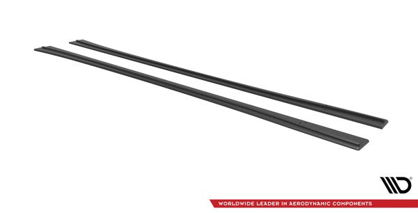 Maxton Street Pro Side Skirts Diffusers Dodge Charger Rt Mk7 Facelift - Black