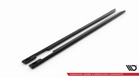 Maxton Side Skirts Diffusers Mini Cooper Clubman John Cooper Works F54 Facelift - Gloss Black