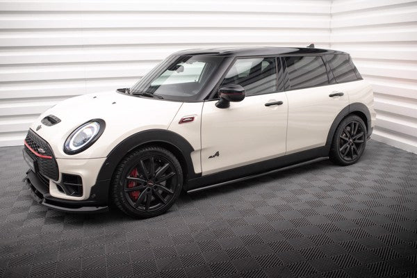Maxton Side Skirts Diffusers Mini Cooper Clubman John Cooper Works F54 Facelift - Gloss Black