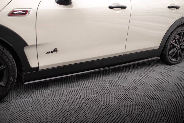 Maxton Side Skirts Diffusers Mini Cooper Clubman John Cooper Works F54 Facelift - Gloss Black