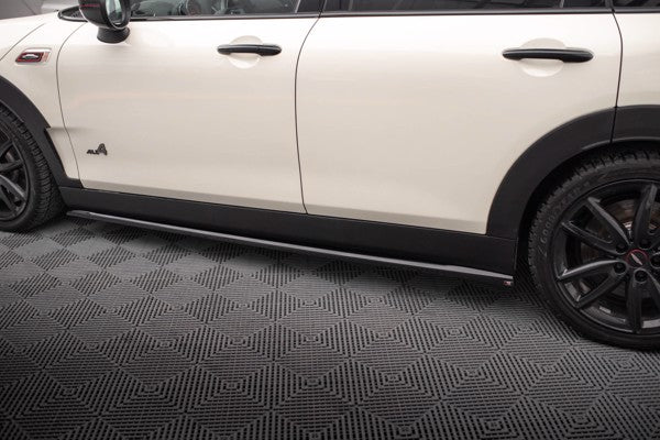 Maxton Side Skirts Diffusers Mini Cooper Clubman John Cooper Works F54 Facelift - Gloss Black