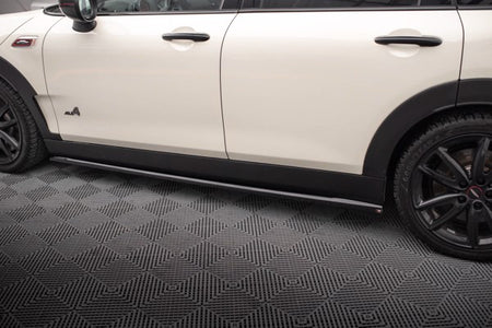 Maxton Side Skirts Diffusers Mini Cooper Clubman John Cooper Works F54 Facelift - Gloss Black