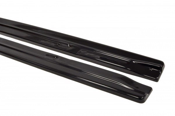 Maxton Side Skirts Diffusers VW Passat B5 - Gloss Black
