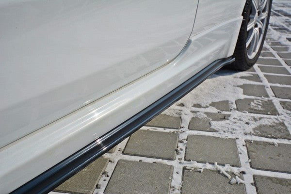 Maxton Side Skirts Diffusers Kia Cee'D / Pro Cee'D Gt Mk2 - Gloss Black