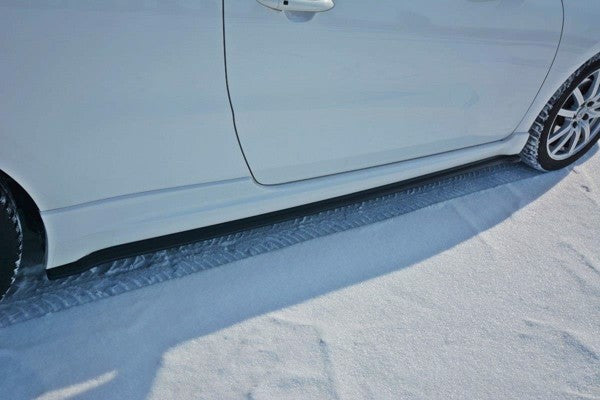 Maxton Side Skirts Diffusers Kia Cee'D / Pro Cee'D Gt Mk2 - Gloss Black