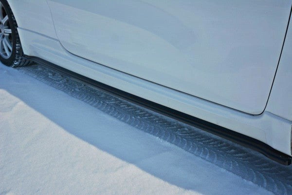 Maxton Side Skirts Diffusers Kia Cee'D / Pro Cee'D Gt Mk2 - Gloss Black