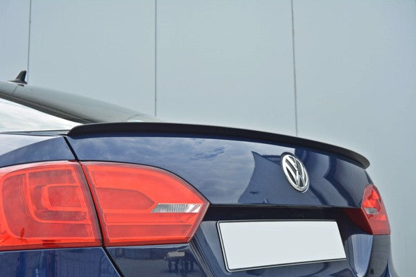 Maxton Spoiler Extension Volkswagen Jetta Mk6 Sedan Preface - Gloss Black