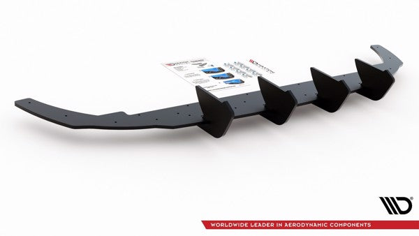 Maxton Racing Durability Rear Diffuser V.1 VW Golf 8 - Black