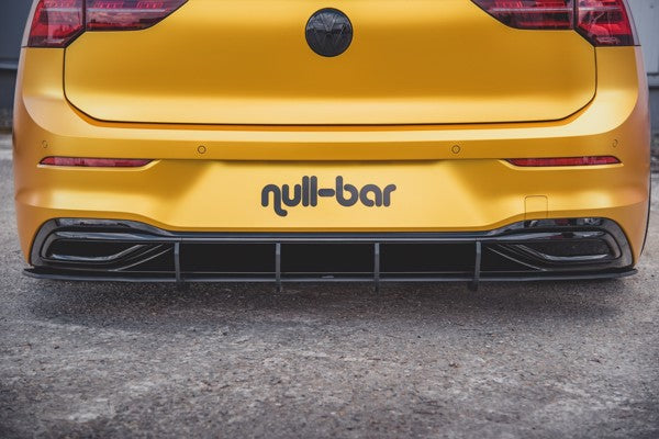 Maxton Racing Durability Rear Diffuser V.1 VW Golf 8 - Black