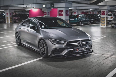 Maxton Side Skirts Diffusers Mercedes-Amg Cla 35 / 45 C118 - Gloss Black