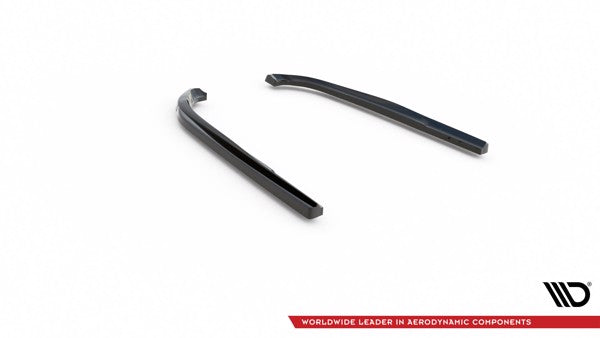 Maxton Rear Side Splitters Lexus Gs F Mk4 Facelift - Gloss Black