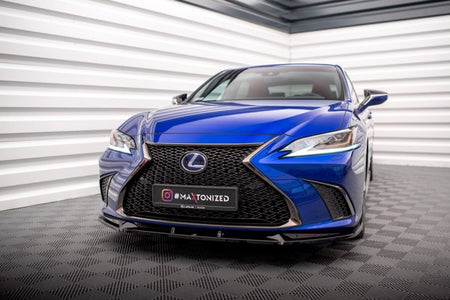 Maxton Front Splitter V.2 Lexus Es F Sport Mk7 - Gloss Black