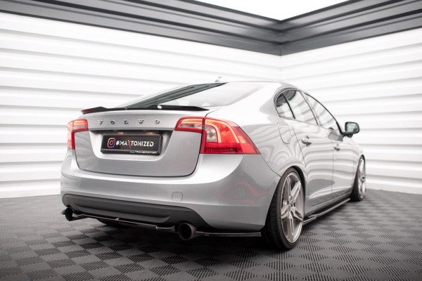 Maxton Spoiler Cap Volvo S60 R-Design Mk2 - Gloss Black