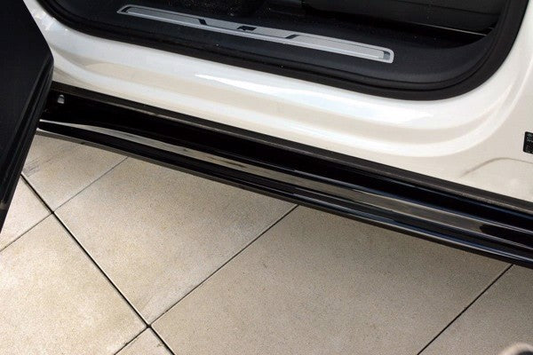Maxton Side Skirts Diffusers VW Tiguan Mk2 R-Line - Gloss Black
