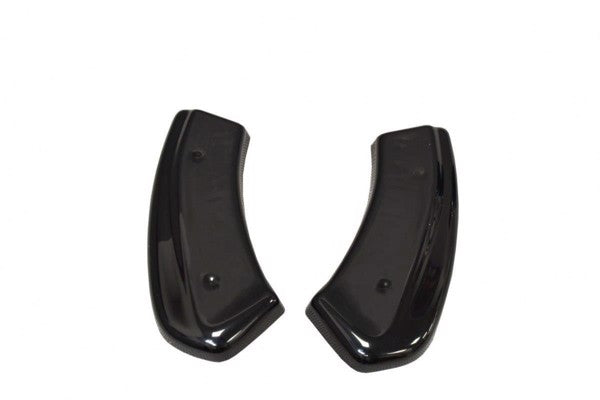 Maxton Rear Side Splitters VW Golf VIi Gti Facelift - Gloss Black