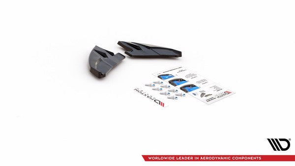 Maxton Rear Side Splitters V.3 Alfa Romeo Giulietta Facelift - Gloss Black