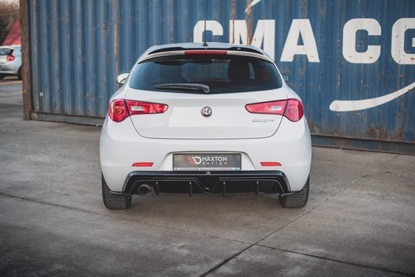 Maxton Rear Side Splitters V.3 Alfa Romeo Giulietta Facelift - Gloss Black
