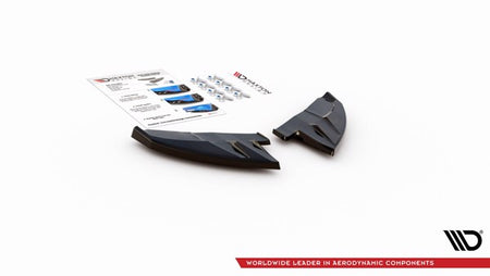 Maxton Rear Side Splitters V.3 Alfa Romeo Giulietta Facelift - Gloss Black