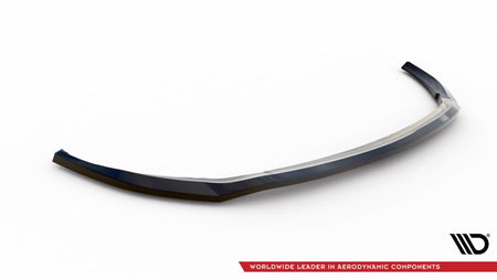 Maxton Front Splitter V.1 Mercedes-Benz C Amg Line / C43 Amg Sedan / Coupe W205 / C205 Facelift - Gloss Black