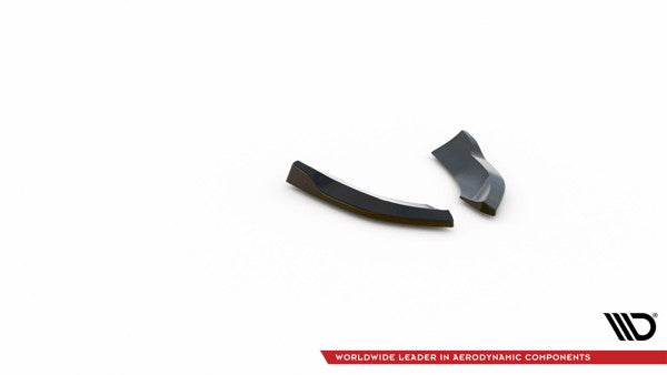 Maxton Rear Side Splitters V.2 Mini Cooper Clubman John Cooper Works F54  - Gloss Black