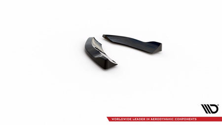 Maxton Rear Side Splitters V.2 Mini Cooper Clubman John Cooper Works F54  - Gloss Black