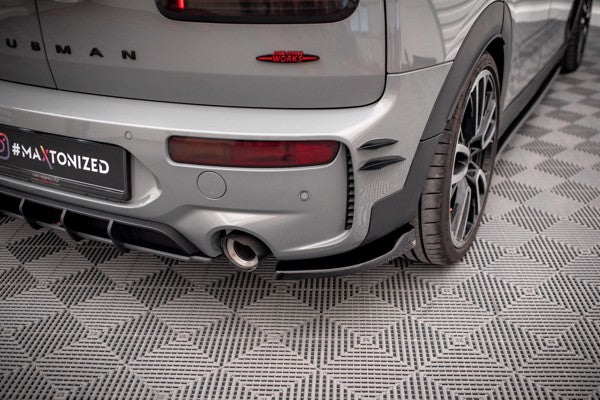 Maxton Rear Side Splitters V.2 Mini Cooper Clubman John Cooper Works F54  - Gloss Black