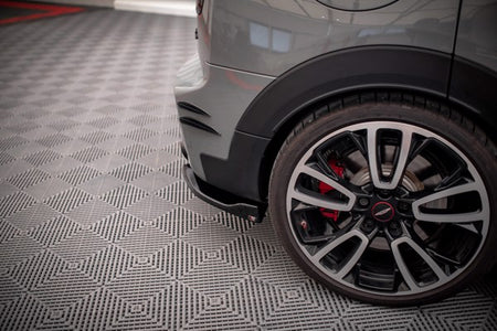 Maxton Rear Side Splitters V.2 Mini Cooper Clubman John Cooper Works F54  - Gloss Black