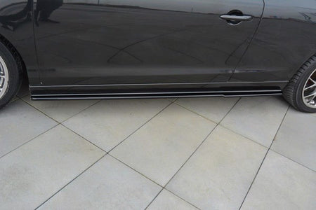 Maxton Side Skirts Diffusers Renault Laguna Mk 3 Coupe - Gloss Black