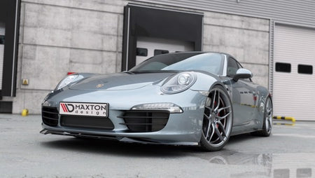 Maxton Front Splitter V.1 Porsche 911 Carrera 991 - Gloss Black