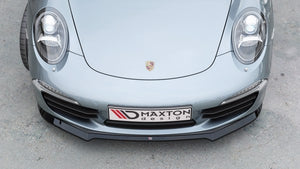 Maxton Front Splitter V.1 Porsche 911 Carrera 991 - Gloss Black – billede 12 af 17