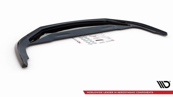 Maxton Front Splitter V.1 Porsche 911 Carrera 991 - Gloss Black