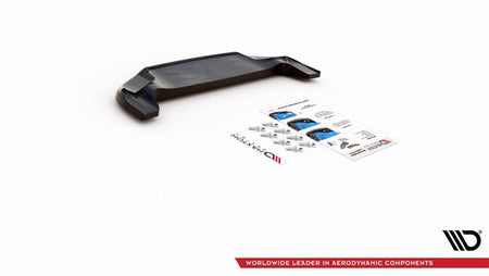 Maxton Central Rear Splitter Fiat 124 Spider Abarth - Gloss Black