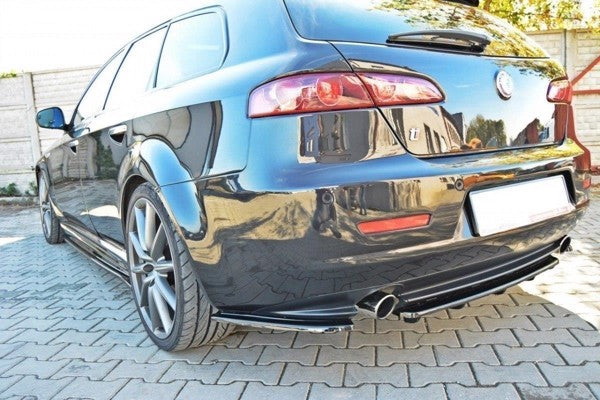 Maxton Rear Side Splitters Alfa Romeo 159 - Gloss Black