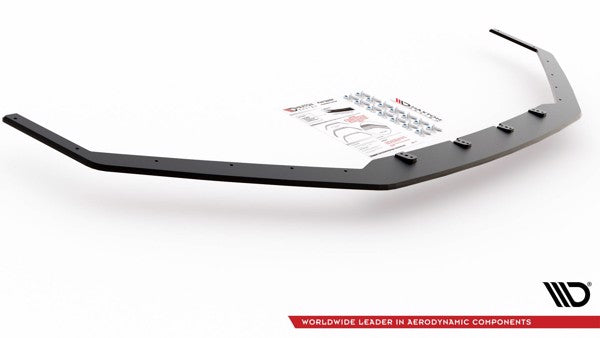 Maxton Racing Durability Front Splitter V.2 Honda Civic X Type-R - Black