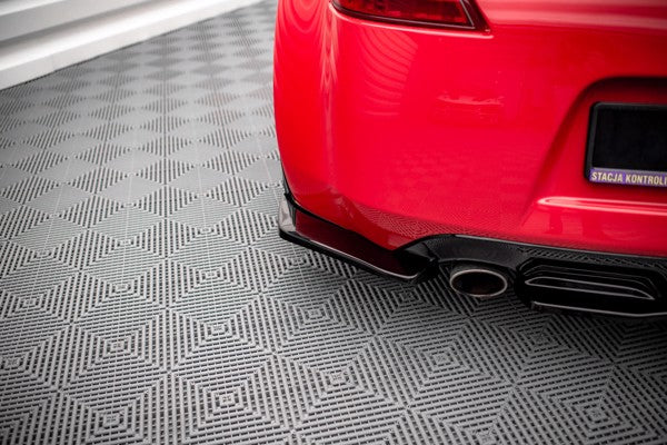 Maxton Rear Side Splitters V.2 Nissan 370Z  - Gloss Black